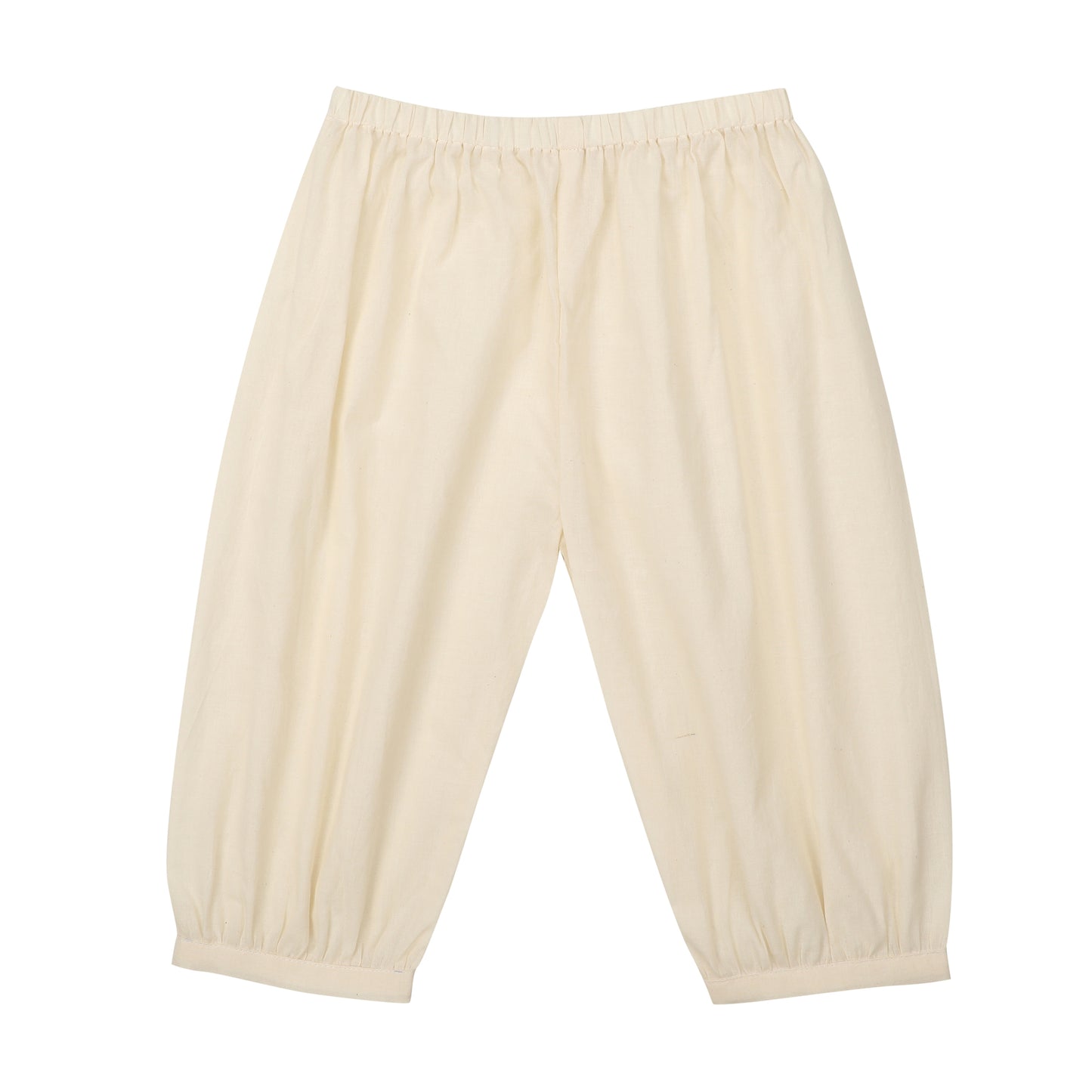 Cotton Pyjama for Girls | Afghani Pyjama | Cream