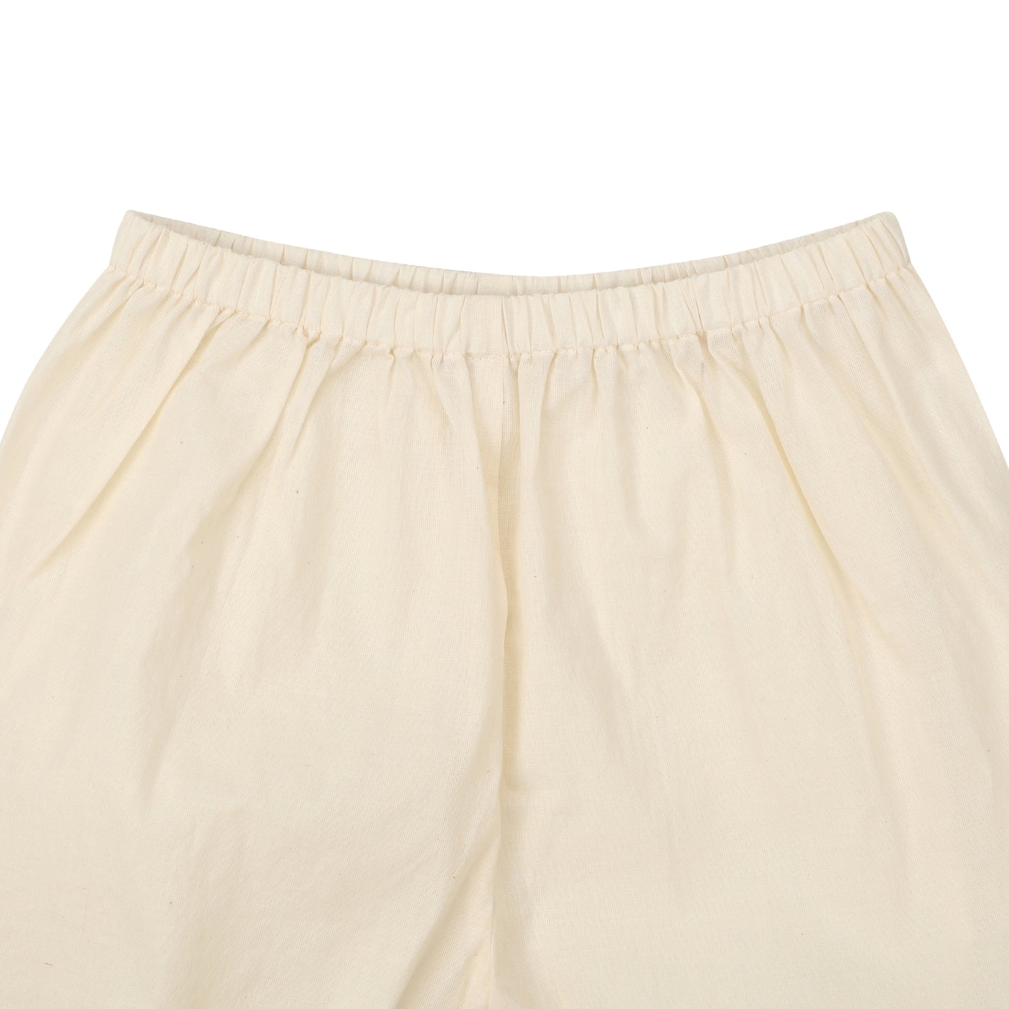 Cotton Pyjama for Girls | Afghani Pyjama | Cream