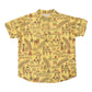 Cotton t-shirt for Boys | Chinese Collar - Madhubani Print | Yellow