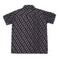 Cotton Shirt for Boys | Standard Collar - Golden Print | Navy Blue