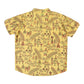 Cotton t-shirt for Boys | Chinese Collar - Madhubani Print | Yellow